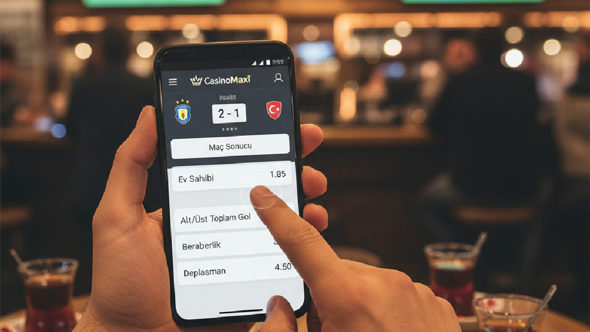 Güncel CasinoMaxi futbol bahisleri uygulaması üzerinden stratejik kupon oluşturma
